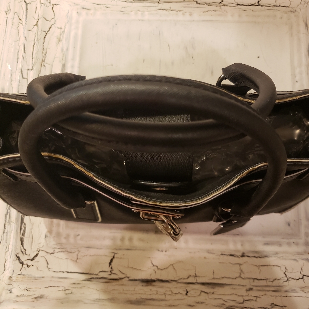 Michael Kors Hamilton Foil Trim Handbag - Picture 14 of 16